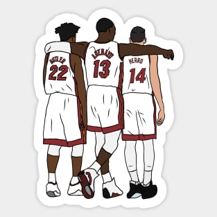 Jimmy, Bam & Herro Sticker